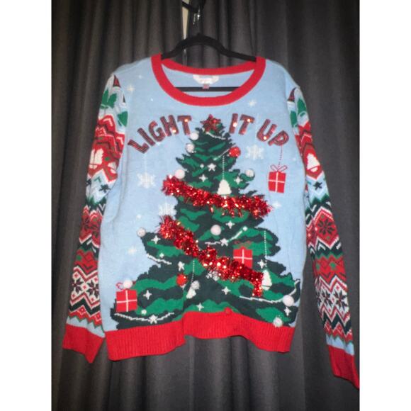 Ugly Christmas Sweater Xmas Size XL - Picture 1 of 3